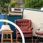 excessive furniture outside